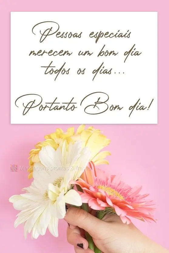 Хорошие люди заслуживают хорошей жизни. Доброе утро!