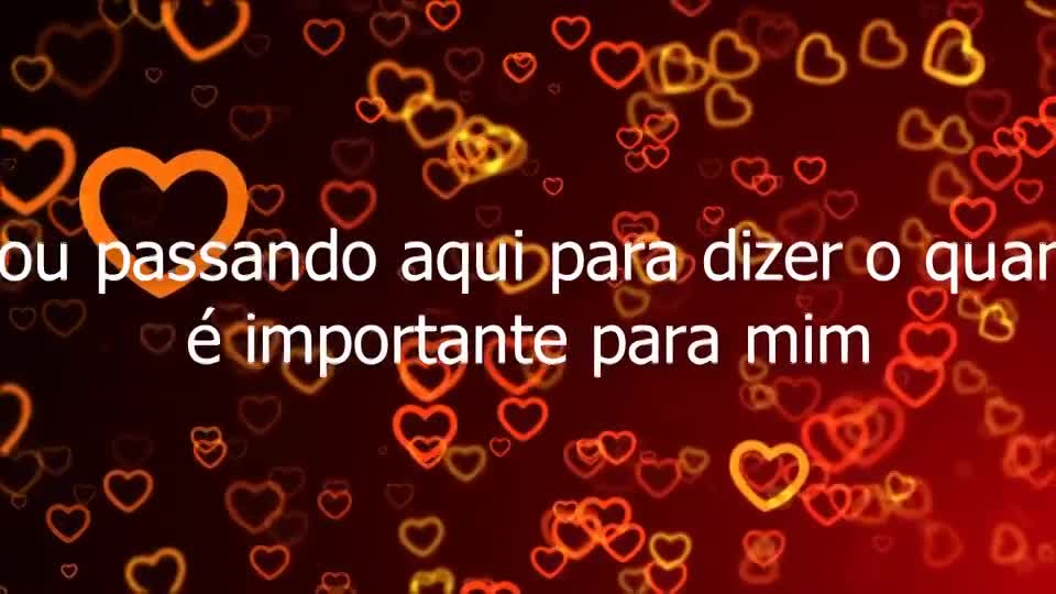 Estou passando aqui para dizer o quanto  é importante para mim.
O quanto mudou minha vida
E o quão felizes foram todos os
momentos que passamos
jun...