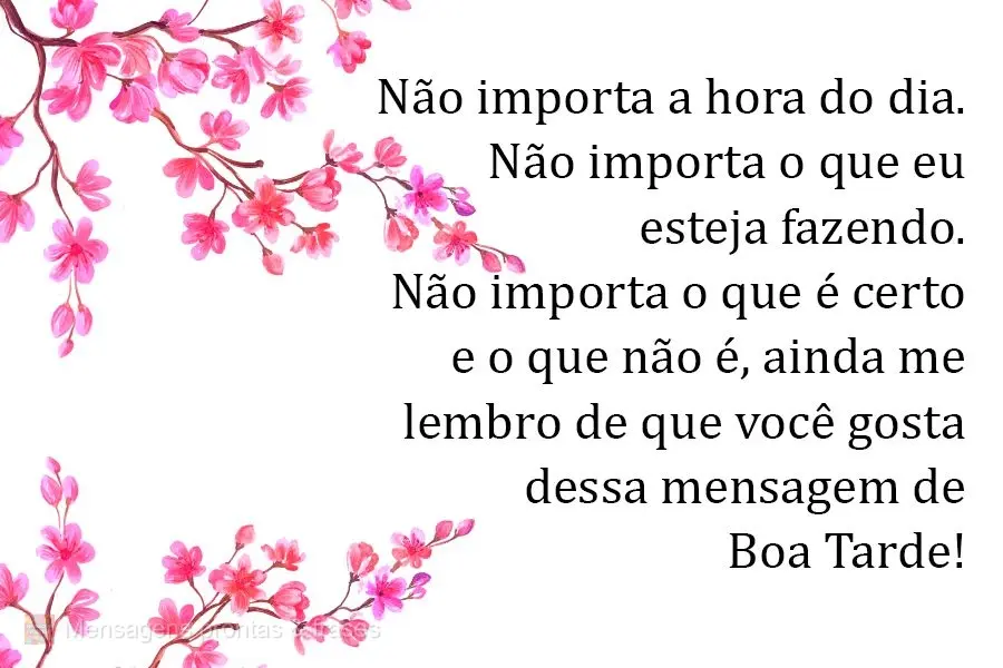 Não importa a hora do dia. Não importa o que eu esteja fazendo. Não importa o que é certo e o que não é, ainda me lembro de que você gosta dessa m...