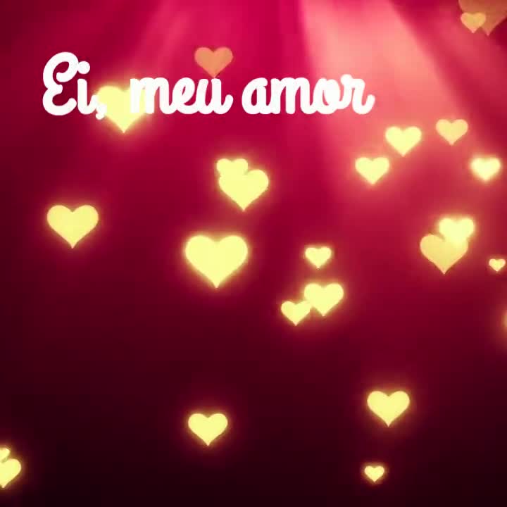 Ei, meu amor,
Hoje é dia dos apaixonados
E todos os dias ao seu lado são lindos e especiais, você faz minha vida mais feliz e me dá muitas razões ...