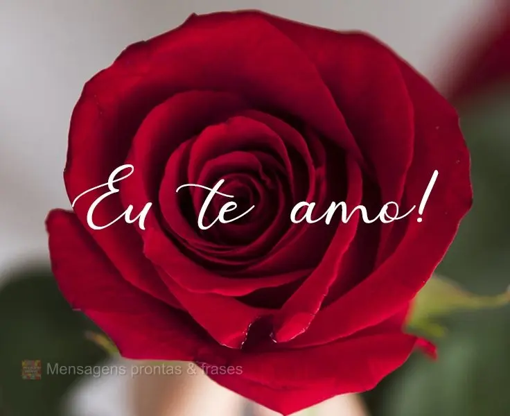 Eu te amo!
