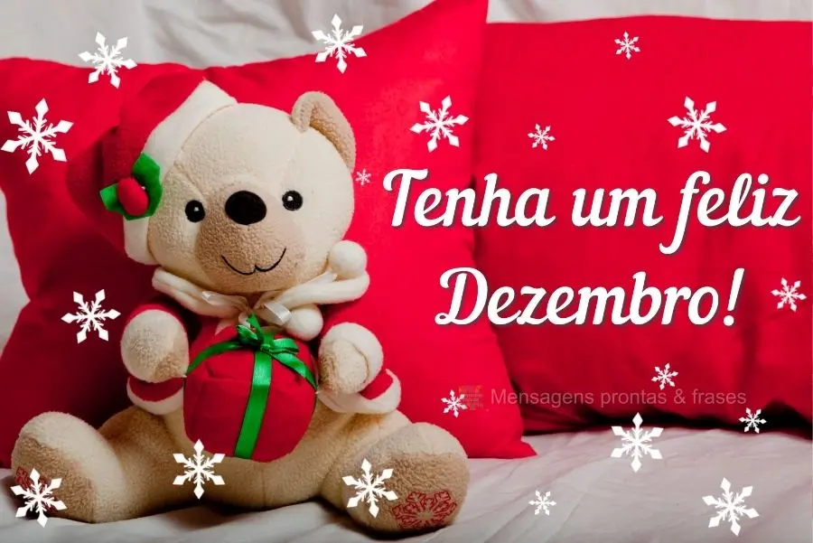 Tenha um feliz Dezembro!