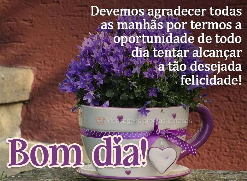 Каждое утро мы должны быть благодарны за новые возможности, которые дала нам жизнь, ...