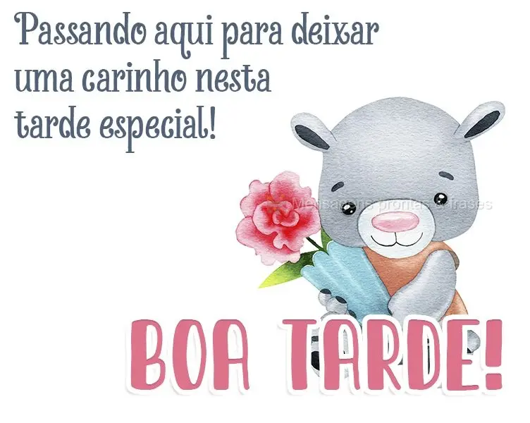 Passando aqui para deixar uma carinho nesta tarde especial! Boa tarde! 