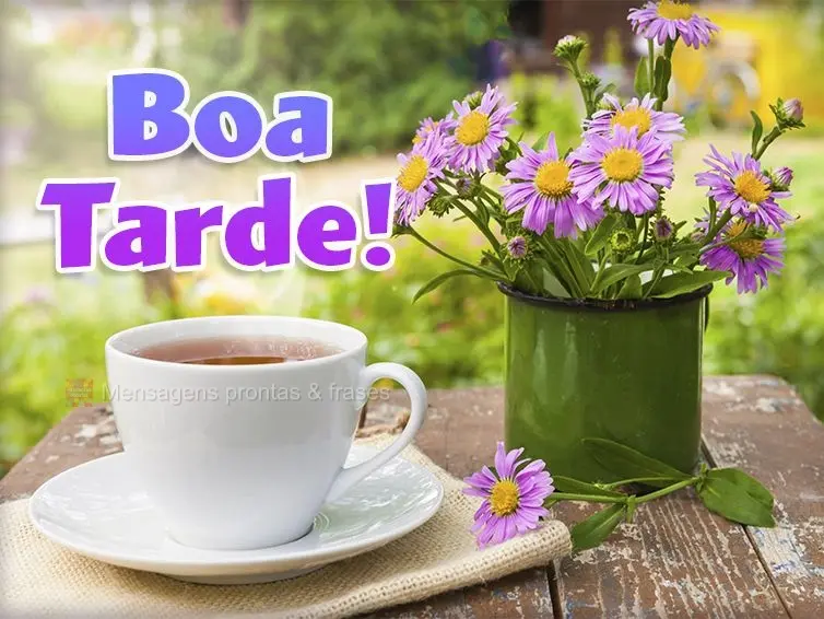 Boa tarde!