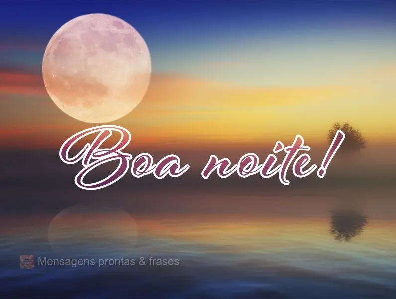 Boa noite!