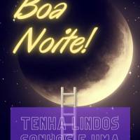 Tenha lindos sonhos e uma noite de paz! Boa noite!