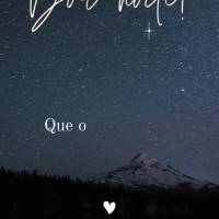 Que o Senhor nos proteja e abençoe os nossos sonhos. Amém! Boa noite!