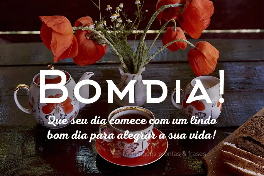 Não economize nas palavras quando for agradecer pelo lindo dia! Bom dia! 