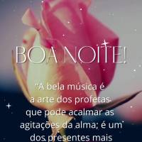“A bela música é a arte dos profetas que pode acalmar as agitações da alma; é um dos presentes mais magníficos e deliciosos que Deus nos deu.” ...