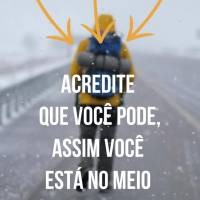 Acredite que você pode, assim você está no meio do caminho. Theodore Roosevelt
