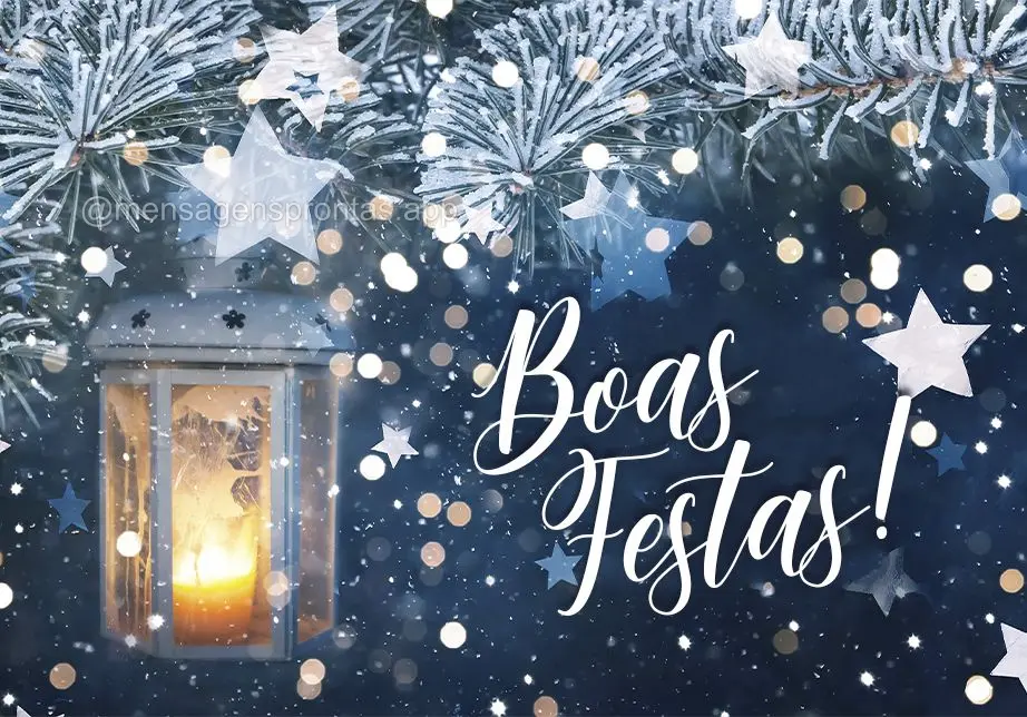 Boas festas!