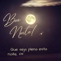 Que seja plena esta noite, os pensamentos, que esteja em paz seu coração e não esqueça de expressar a sua gratidão! Boa noite!
