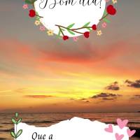 Que a glória de Deus e todas as suas bênçãos possam estar presente neste lindo dia! Bom dia! 