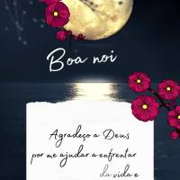 Agradeço a Deus por me ajudar a enfrentar os desafios da vida e seguir sempre com fé! Boa noite!