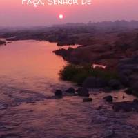 Faça, Senhor Deus, em mim a tua morada. Faça do meu coração semelhante ao Teu. Faça os meus caminhos trilharem corretamente a Tua vontade. Pois só ...