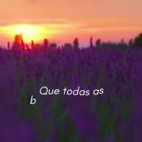 Que todas as bênçãos da vida se tornem diárias e que venham sempre com doses de alegria e satisfação! Boa tarde!