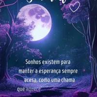 Sonhos existem para manter a esperança sempre acesa, como uma chama que aquece o coração e nos mantém na fé, porque quem não desiste da vida um dia...