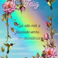 Que este mês a felicidade venha em abundância e as alegrias sejam constantes! Feliz Abril!