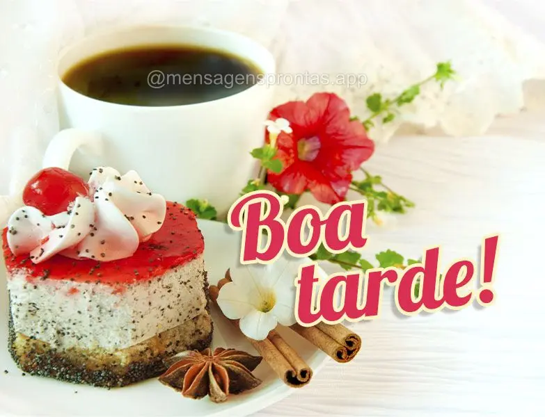 Boa tarde!