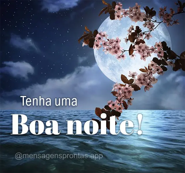 Tenha uma Boa noite!