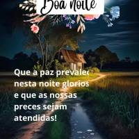 Que a paz prevaleça nesta noite gloriosa e que as nossas preces sejam atendidas! Boa noite!