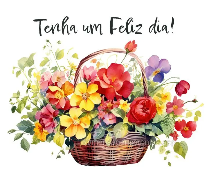 Tenha um Feliz dia!