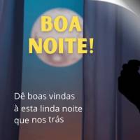 Dê boas vindas à esta linda noite que nos trás paz, tranquilidade e sonhos que torna tudo mais mágico e esperançoso de se viver! Boa noite!