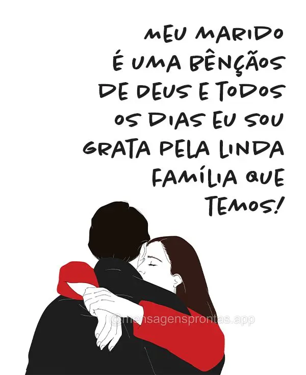 Meu marido, você é o meu porto seguro, o meu melhor amigo e o meu grande amor. Agradeço a Deus todos os dias por ter você ao meu lado, pois ao seu la...