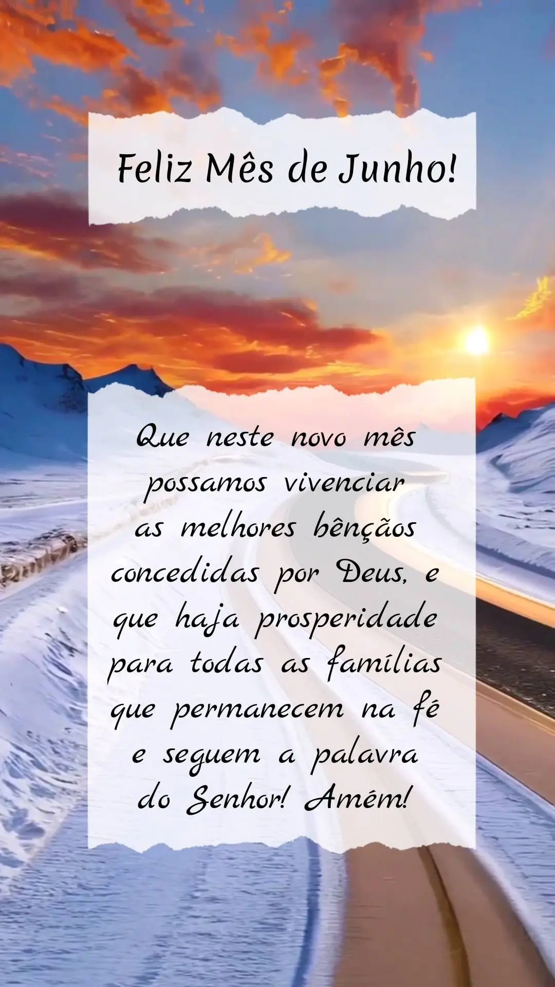 Que neste novo mês possamos vivenciar 
as melhores bênçãos concedidas por Deus, e que haja prosperidade para todas as famílias que permanecem na fé...
