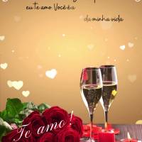 Meu amor, hoje é o dia dos namorados e eu não poderia deixar de te dizer o quanto eu te amo. Você é a pessoa mais especial e importante da minha vida...