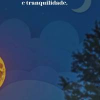 Não há escuridão que resista à beleza do luar. Que sua noite seja cheia de luz 
e tranquilidade. Boa Noite!