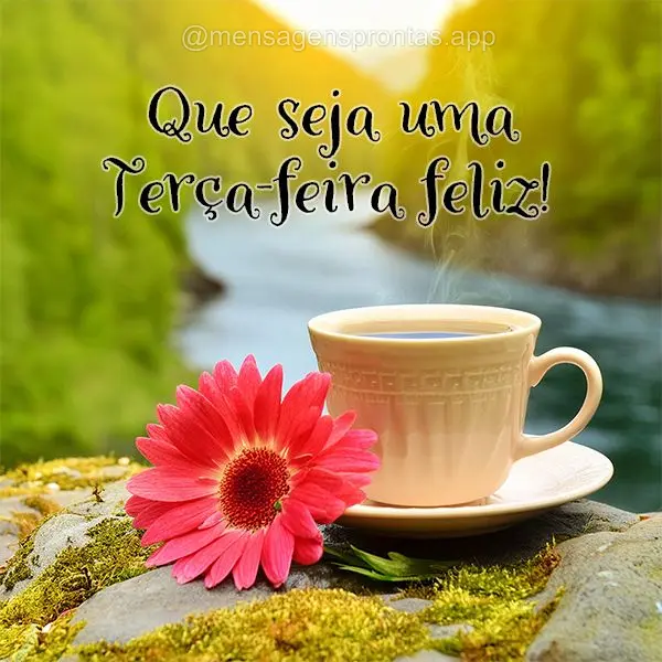 Que seja uma Terça-feira feliz!