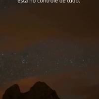 Descanse em paz, pois Deus está no controle de tudo. Boa noite e tenha fé!