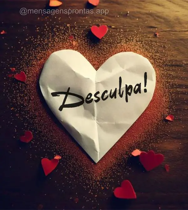 Desculpa!