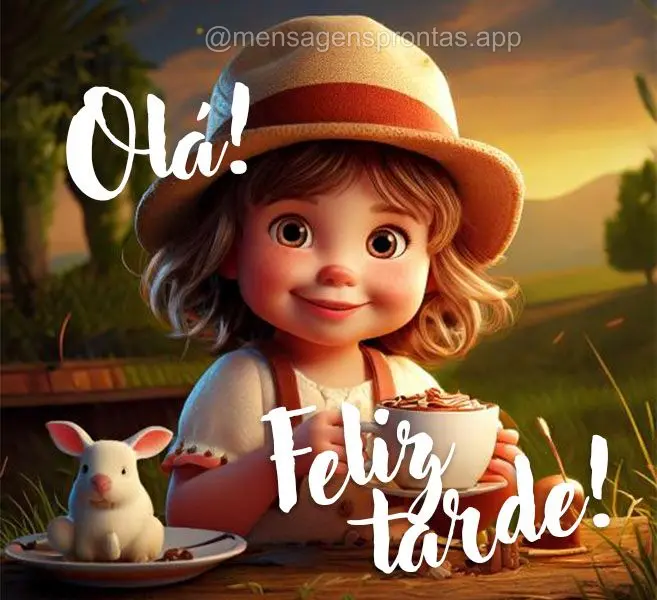 Olá! Feliz tarde!