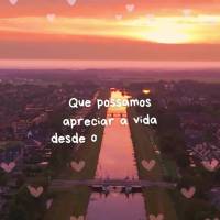Que possamos apreciar a vida desde o amanhecer quando o sol chega para nos contagiar com alegria e uma boa dose de otimismo! Bom dia!
