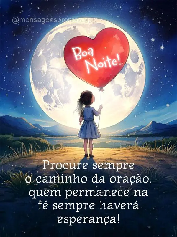 Procure sempre o caminho da oração, quem permanece na fé sempre haverá esperança! Boa noite!
