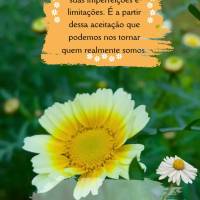 O verdadeiro poder está na aceitação de si mesmo, com todas as suas imperfeições e limitações. É a partir dessa aceitação que podemos nos torna...