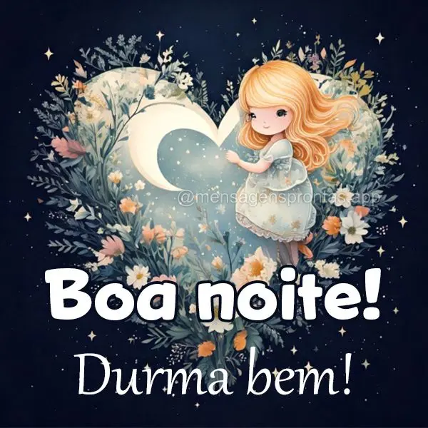 Boa noite! Durma bem!