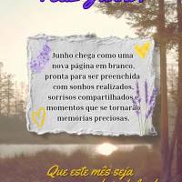 Junho chega como uma nova página em branco, pronta para ser preenchida com sonhos realizados, sorrisos compartilhados e momentos que se tornarão memór...