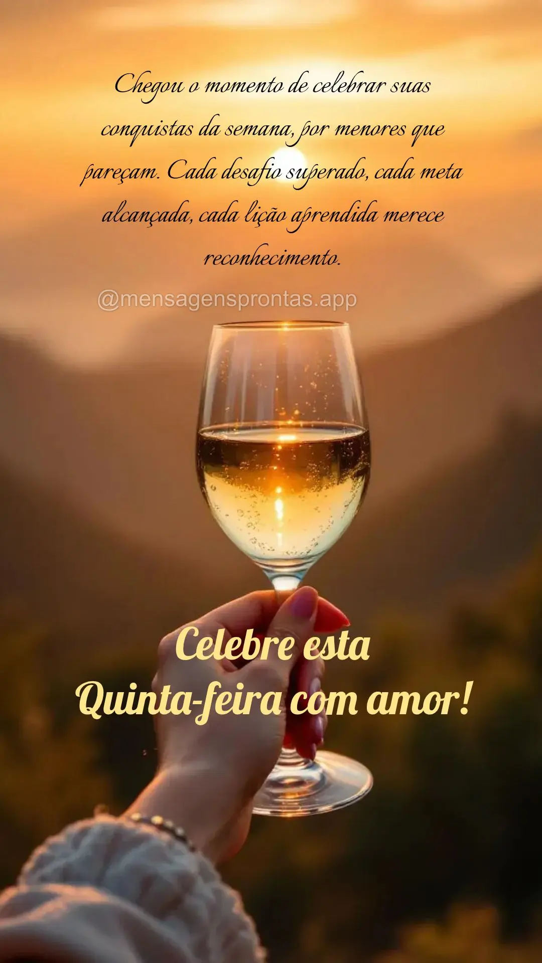 Chegou o momento de celebrar suas conquistas da semana, por menores que pareçam. Cada desafio superado, cada meta alcançada, cada lição aprendida mer...