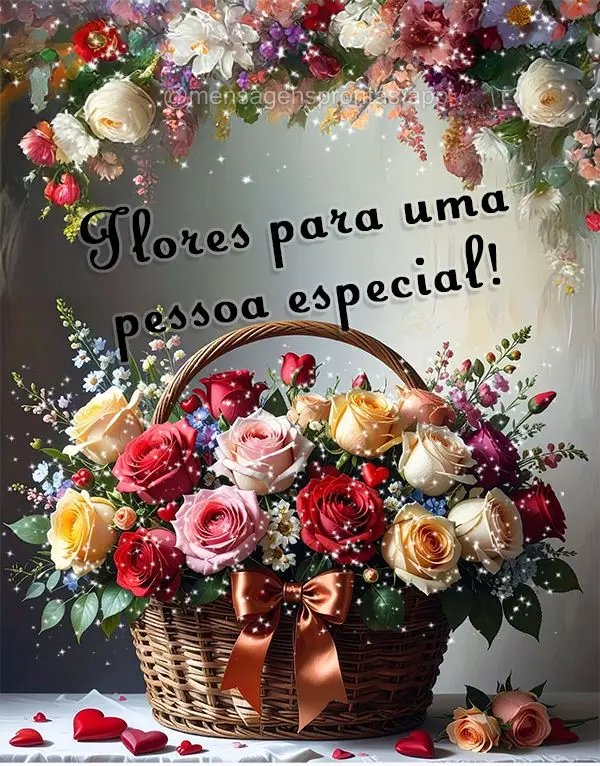 Flores para uma pessoa especial!