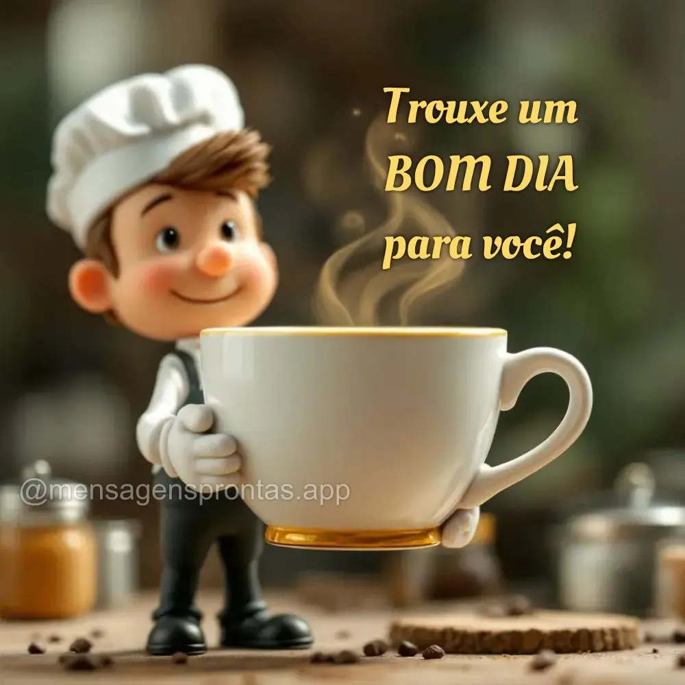 Trouxe um BOM DIApara você!