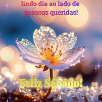 Que tenhamos um lindo dia ao lado de pessoas queridas! Feliz Sábado!