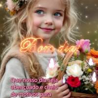 Que nosso dia seja abençoado e cheio de motivos para agradecer e viver lindos momentos com pessoas especiais! Bom dia!
