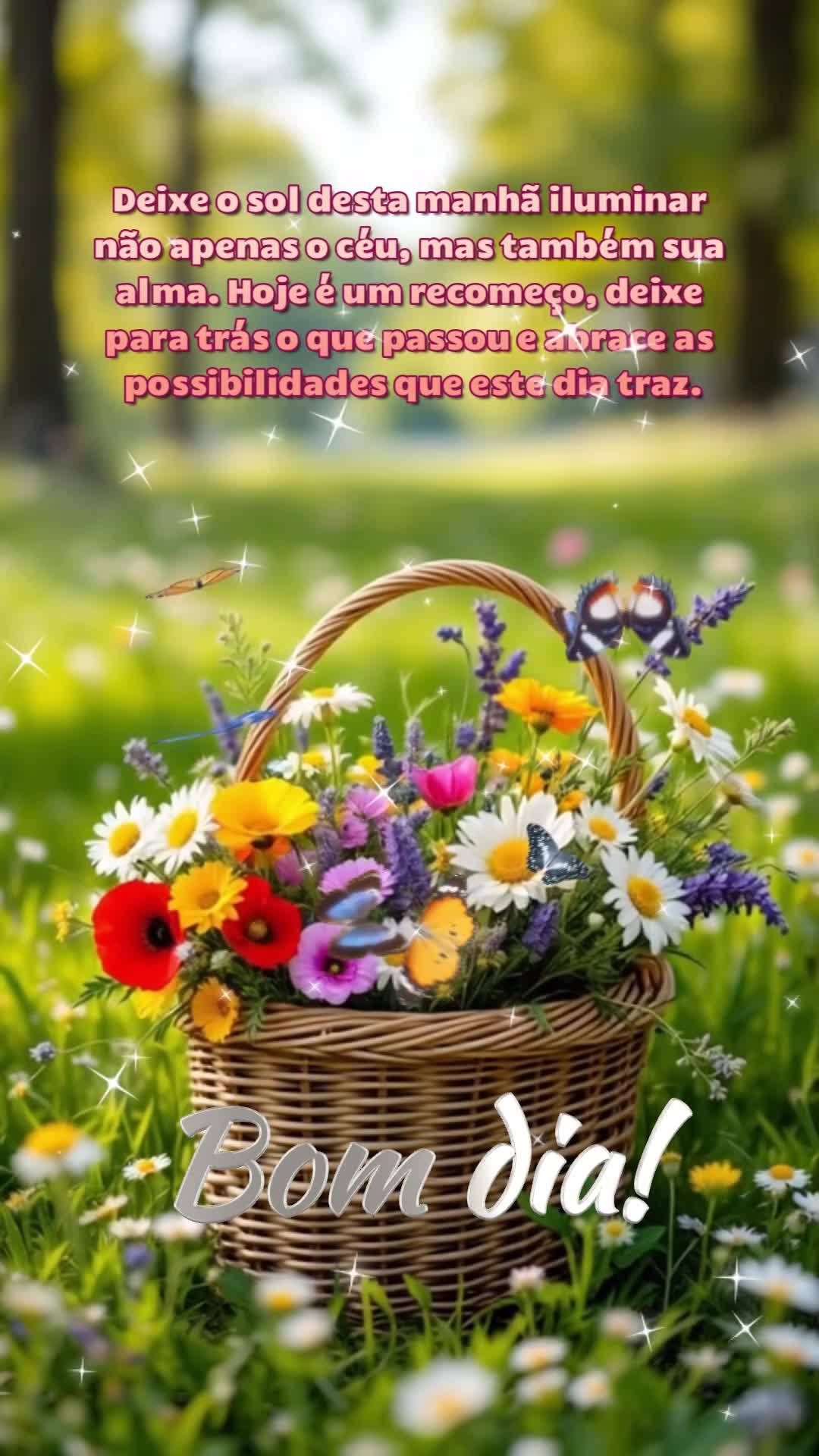 Deixe o sol desta manhã iluminar não apenas o céu, mas também sua alma. Hoje é um recomeço, deixe para trás o que passou e abrace as possibilidade...