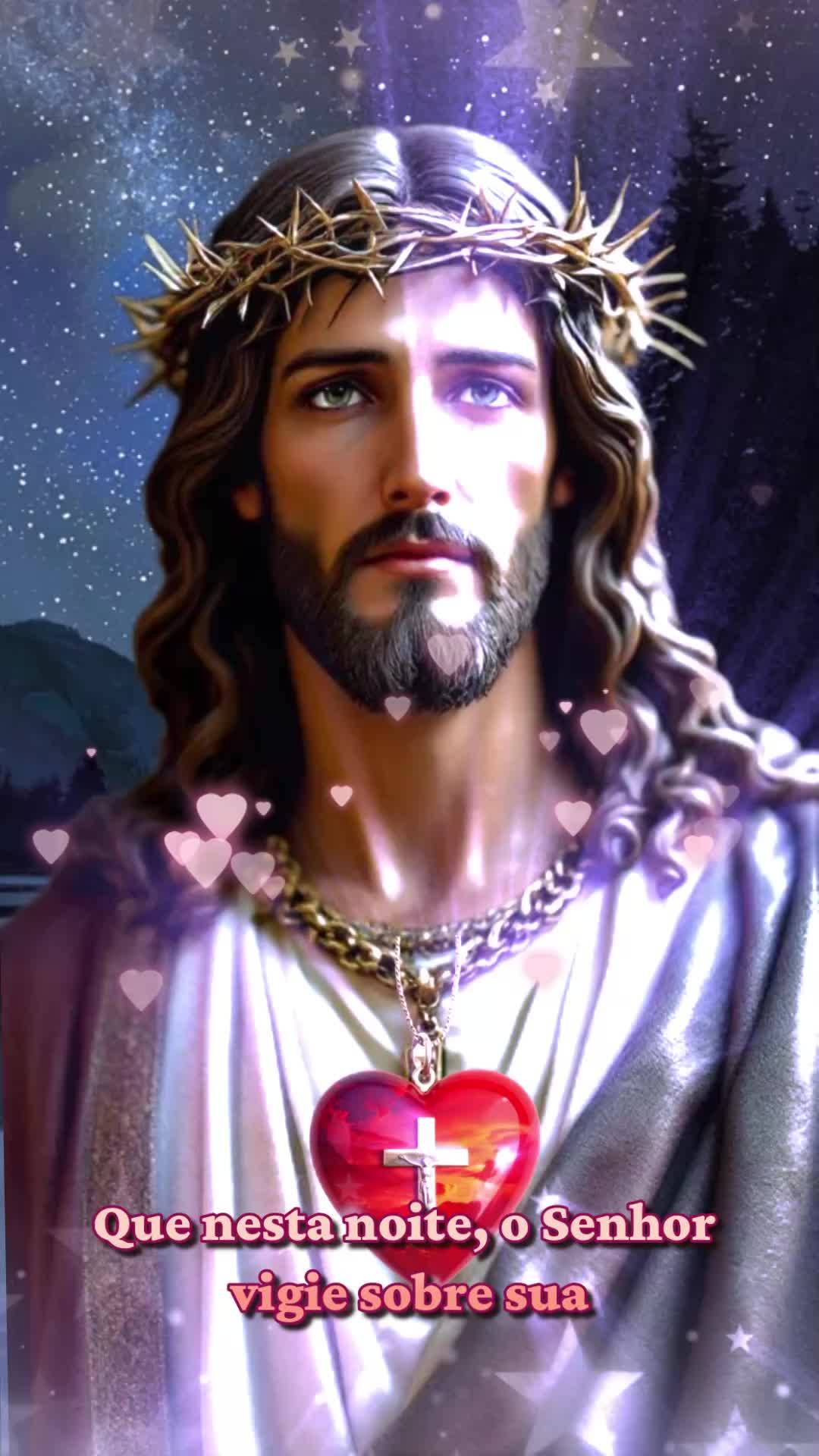 "Como está escrito em Salmos 121:8: 'O Senhor guardará a tua saída e a tua entrada, desde agora e para sempre.' Que nesta noite, o Senhor vigie sobre ...