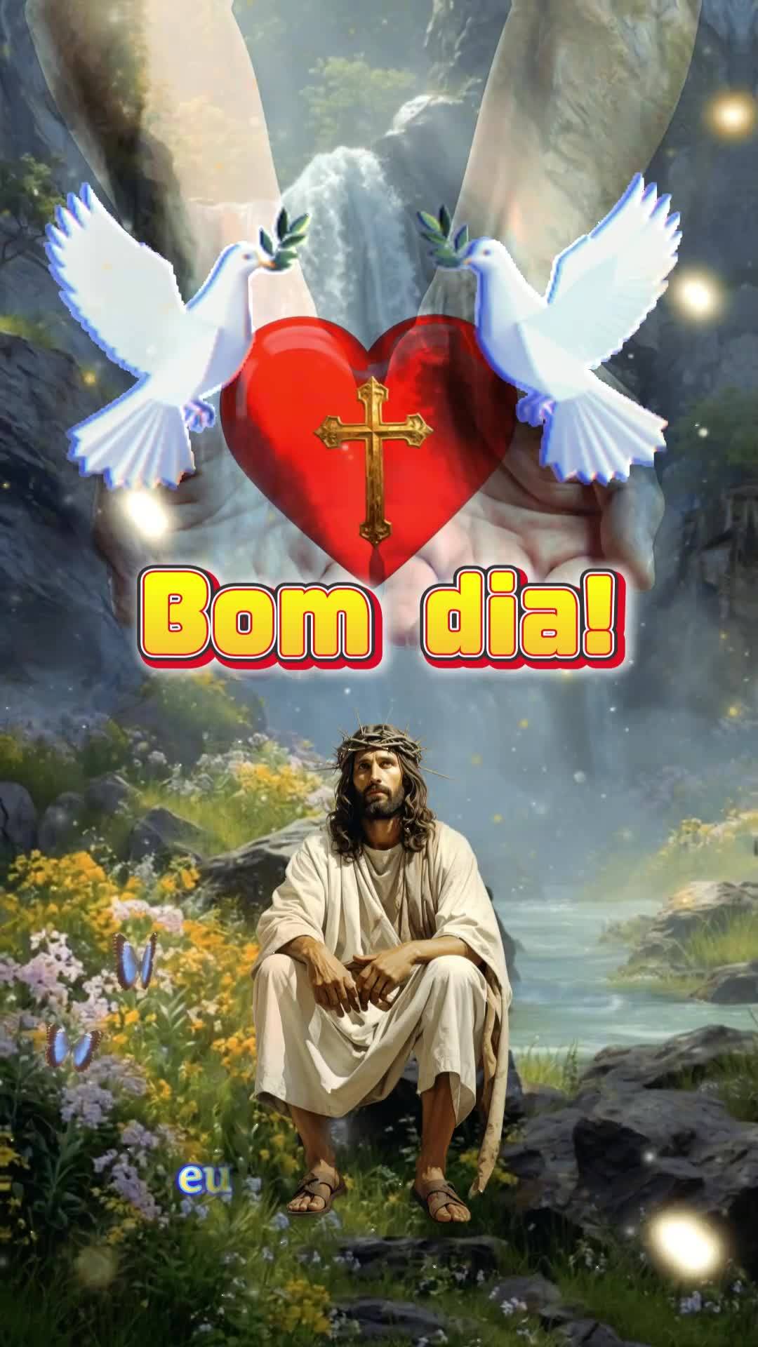 Bom dia. Hoje, em silêncio, entreguei meus planos nas mãos de Deus. Não sei o que virá, mas sinto uma paz profunda. É como se uma voz sussurrasse: "...
