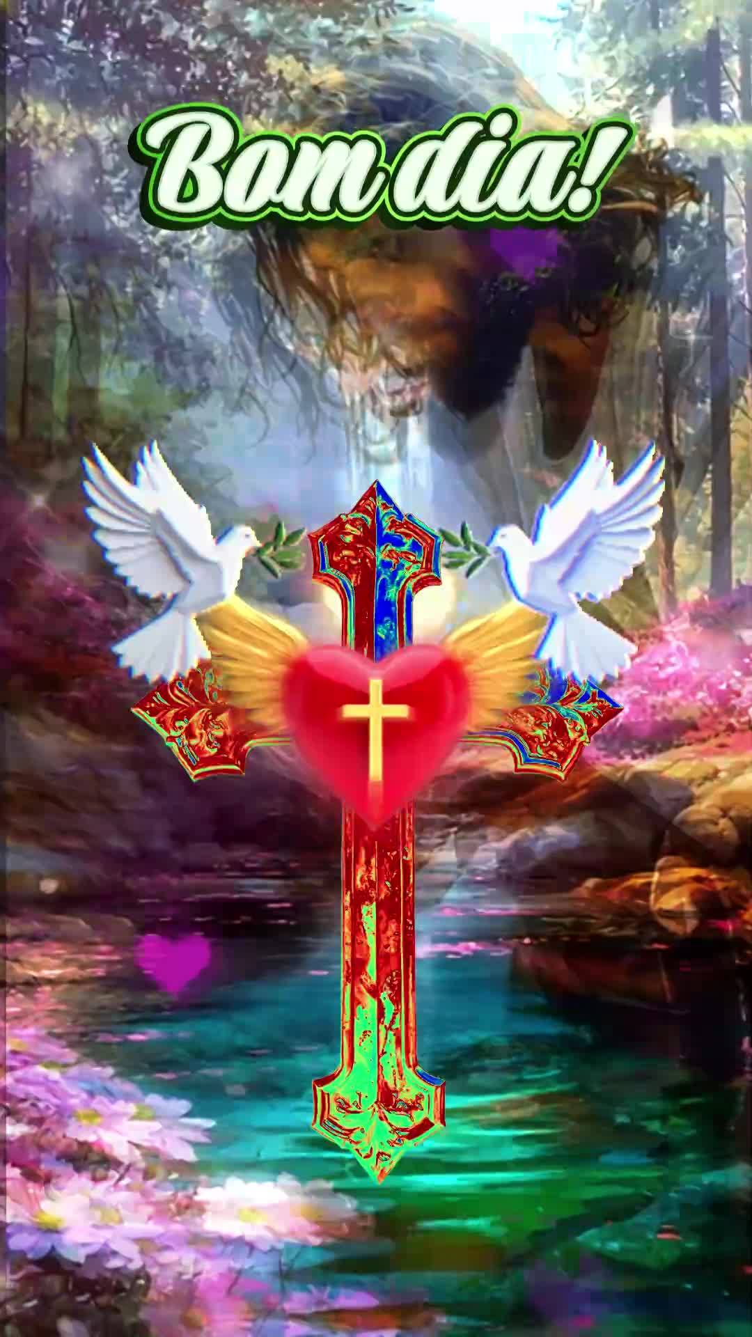 Deus quer te dizer algo agora... Não importa quão cansado você esteja, quão pesada pareça sua cruz, Ele está segurando suas mãos neste momento. As...